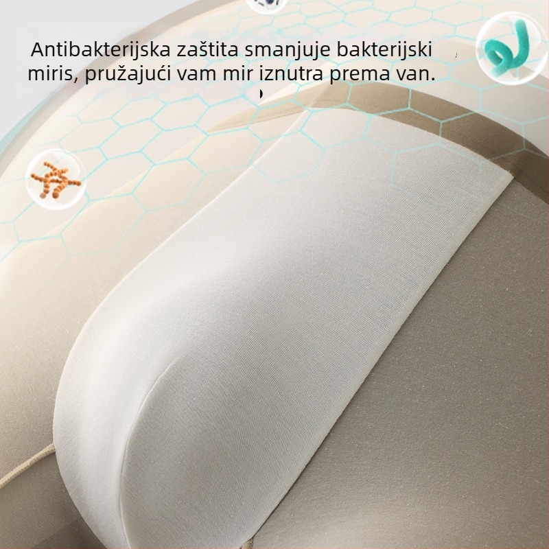 Muške bokserice od konoplje i modala s antibakterijskom umetkom, jednobojne, prozračne i udobne