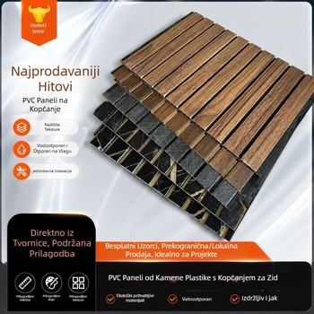 PVC ploča s kopčom za integrirani plafon – za spavaću sobu i dnevni boravak, plastični panel za kupaonicu