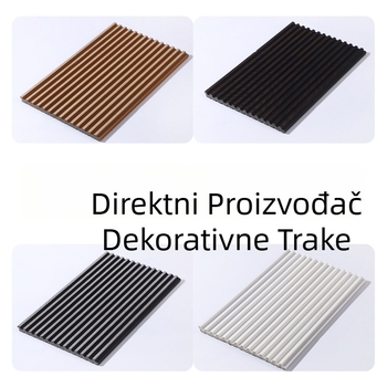 Drveni panel s mrežom za pozadinu televizora – dekorativni panel od PS pjene
