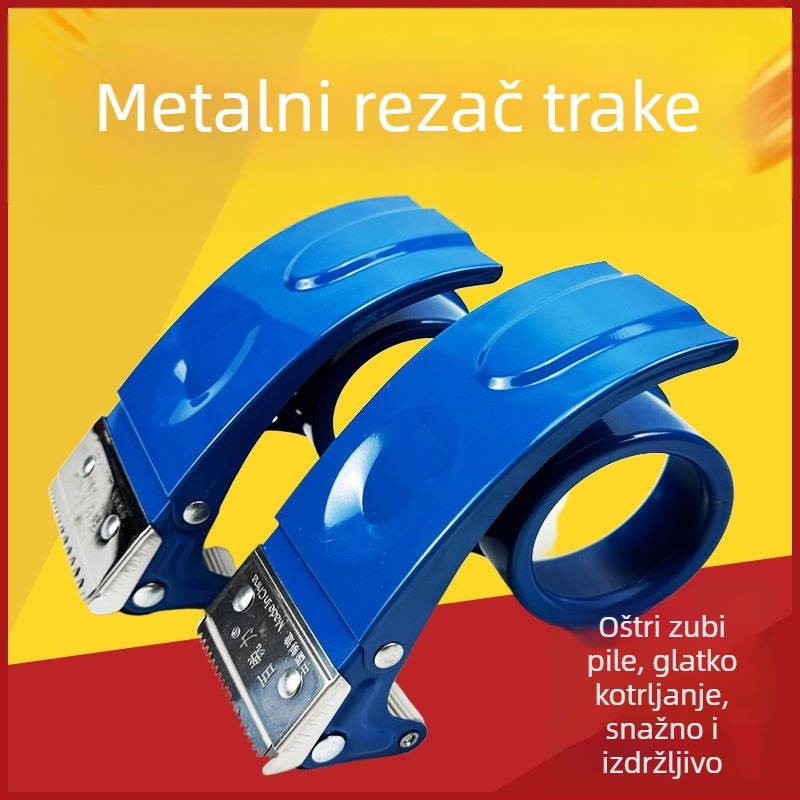 Metalni dispenser za traku za pakiranje, ručni brtvač, plastični stroj za traku