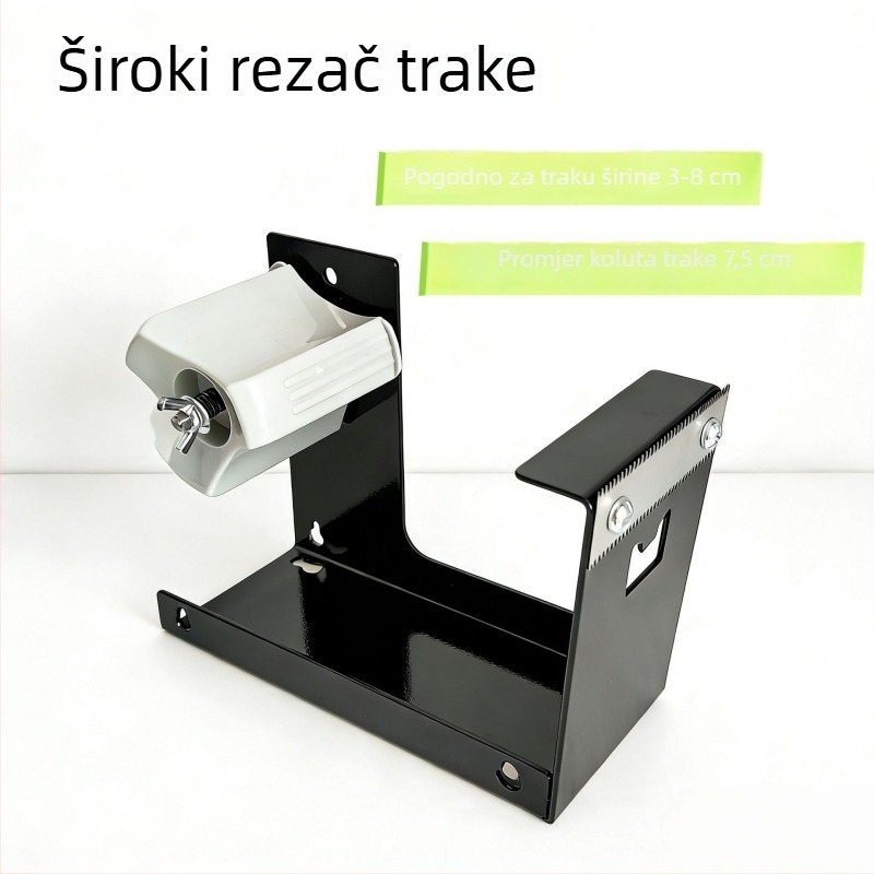 Široki stolni rezač trake za prozirnu traku širine 3–8 cm, dispenser i alat za brtvljenje paketa