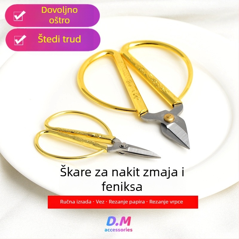 Višenamjenske škare za nakit – ručna izrada, DIY rezanje niti i čvorova, kućni alat