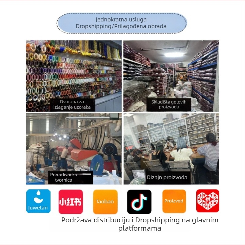 Prirodni Tian Shan jade narukvica za žene s bijelim kalcedonim privjeskom, višerazinska narukvica od perli, talisman za godinu konja