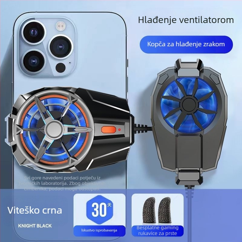 X20 hladnjak za mobitel s poluvodičkim hlađenjem i klipom za stražnju stranu za e-sport igre