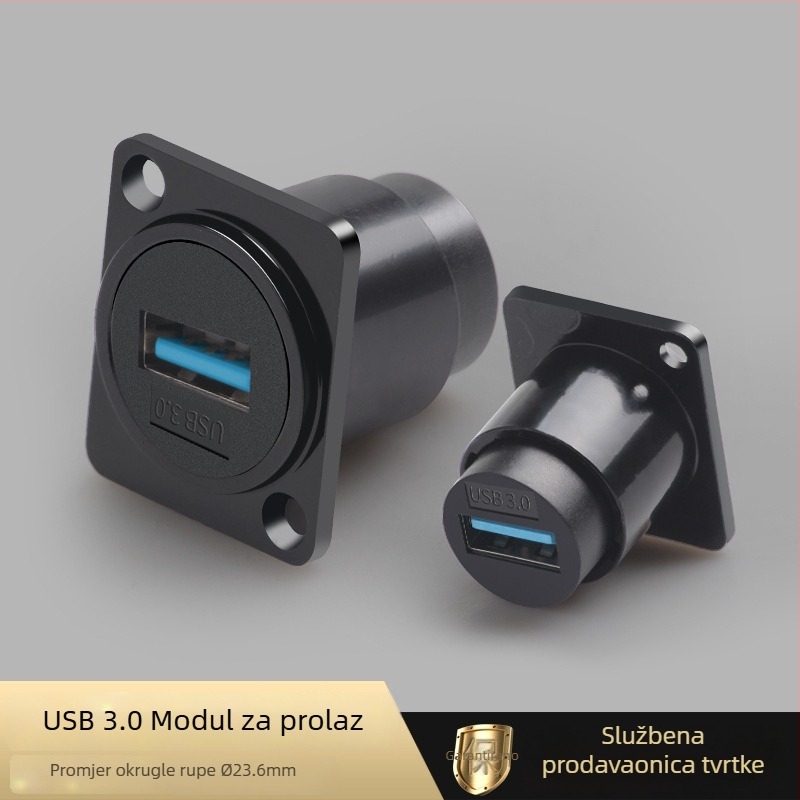Shengtuo D-tip 2.03.0 modul utičnica USB podaci instalacija dvostruki prolaz docking 86 panel ormarić interfejs konektor