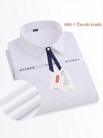 Unisex košulja od Aloe Vera Modal stretch, dugi rukav, poslovna odjeća, otporna na nabor, bez glačanja, jednobojna