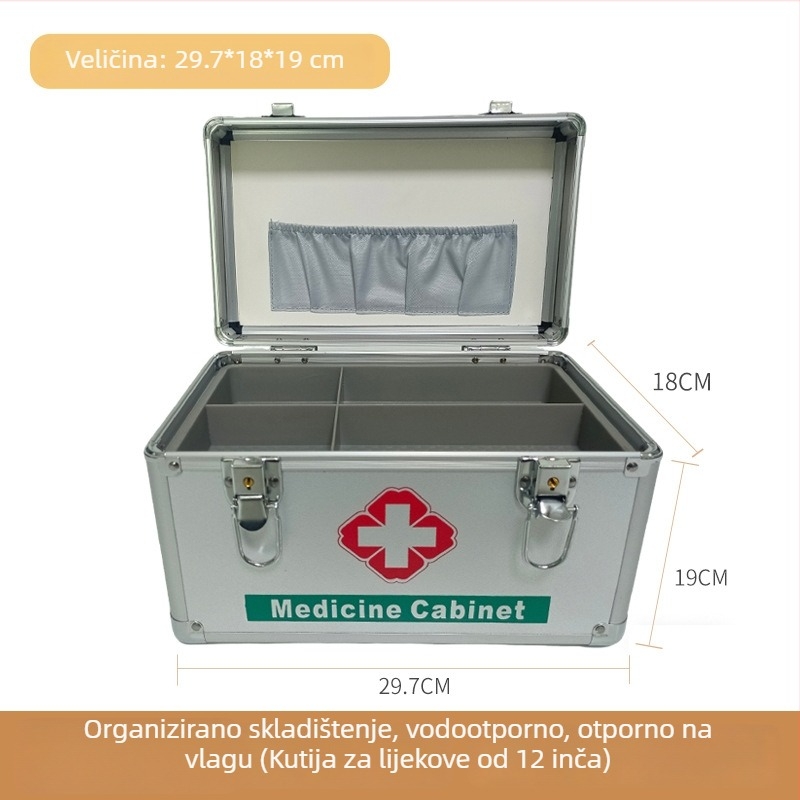 Fate metalna medicinska kutija za kućnu upotrebu i obitelj