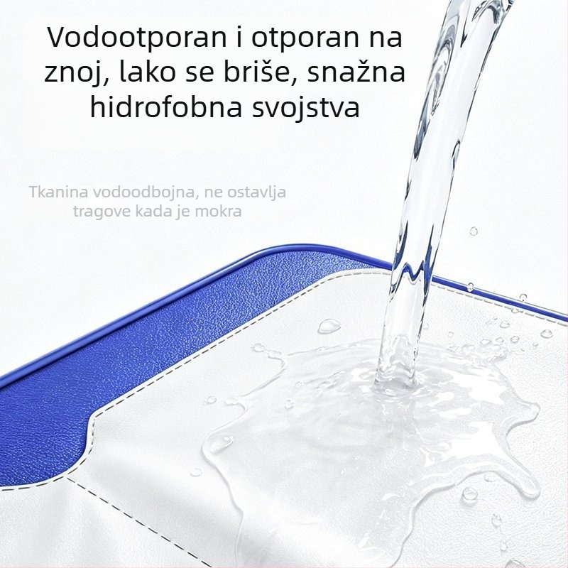 Mawabe PU bočna torbica za kutiju za ribolov, pribor, montaža bez bušenja, vodootporna i otporna na abraziju, višenamjenski spremnik