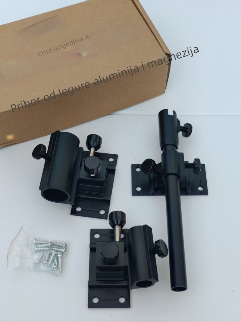 Trojni set kutije za ribolov s aluminijskim legurama nosačima štapova, zamjenjivi lijevi/desni, držač za ribu i pladanj za mamce