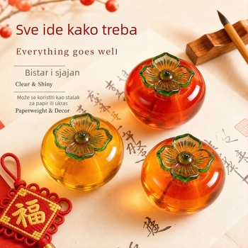 Kristalni kaki ukras za dom i ured, dar