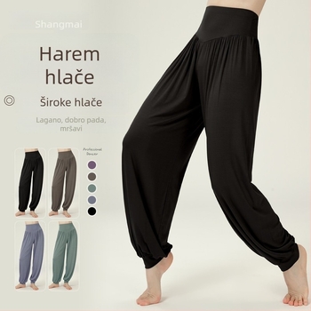 Modal dance set za žene: top i lantern hlače, latino i moderni ples