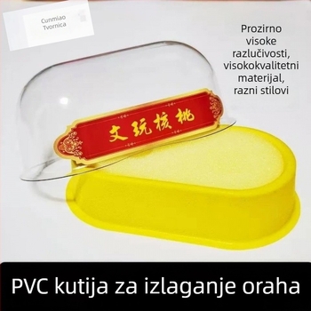 Prozirna kutija za nakit i Wenwan orahe, hermetički zatvorena, zaštita od prašine