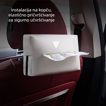 Viseći držač za maramicu i salvete za automobil S7