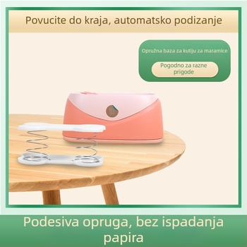 Automatski držač maramica s elastičnom podrškom za auto i dom