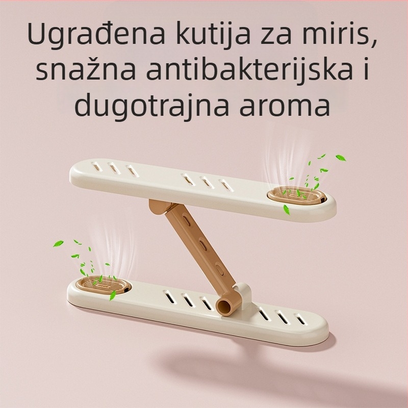 Dvostruki ormarić za cipele s aromatskim deodoriziranjem i podjelama
