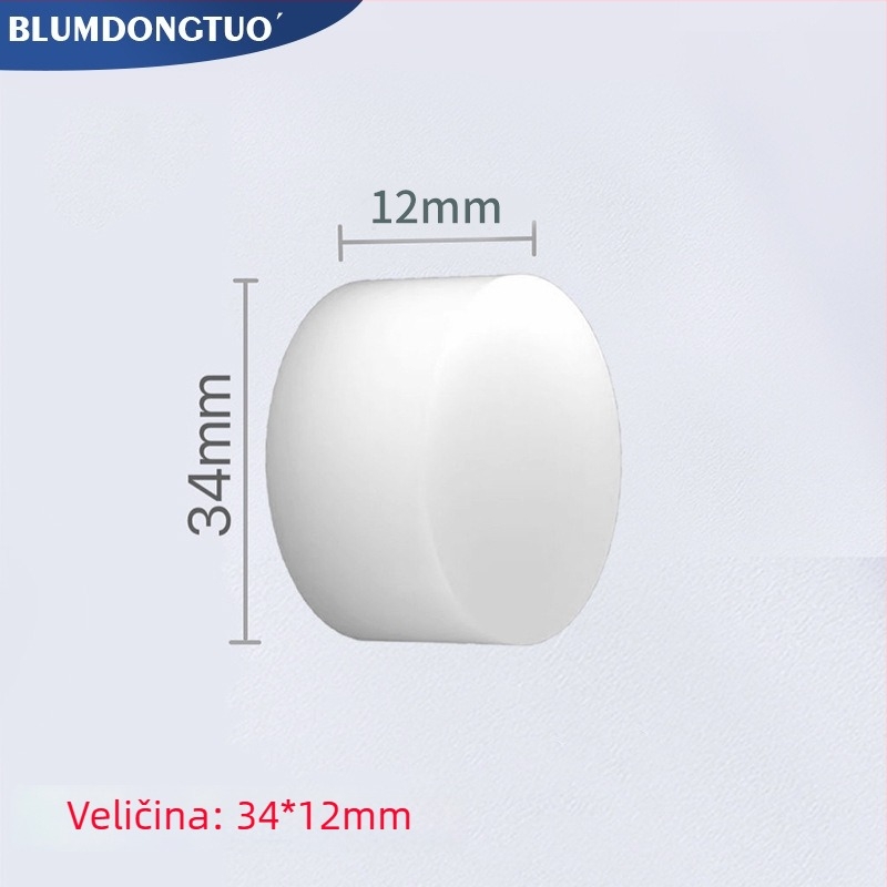 Nylon podloška za otvor šarke, 35 mm – utor za brtvljenje rubova stroja