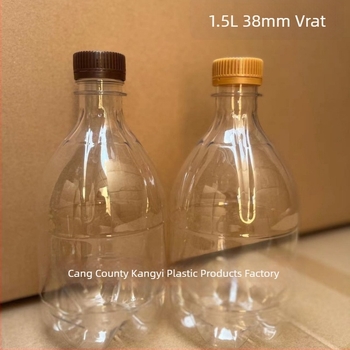 PET boce za pivo promjera 38 mm, kapacitet 1 L, 1,5 L i 2,5 L, debeli zidovi