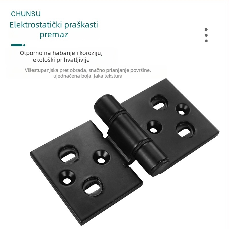 Tip 50 aluminijski panto za PVC prozore, središnje viseći šark, preklopni i klizni