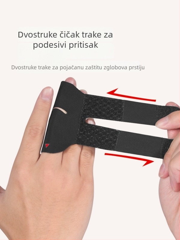 Vanjska zaštita prsta za košarku s podrškom zgloba, otporna zaštita protiv žuljeva na prstima