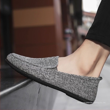 Muške platnene slip-on tenisice, prozračan gornji dio, mekana podstava, casual za vožnju
