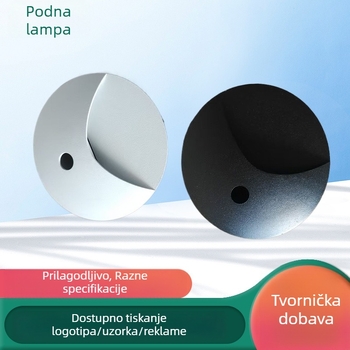 Ugrađena LED podna svjetiljka s 82 leće, vodootporna za hodnike i stubišta, IP65, kućište od lijevane aluminijske legure, 220V, prilagodljivo