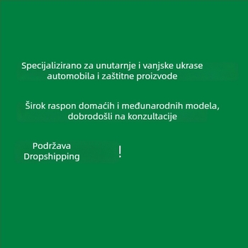 Dekorativni okvir stražnje lampe za Nissan X-Trail 2022., ABS s karbonskom teksturom, sjajna elektroplatirana završna obrada.
