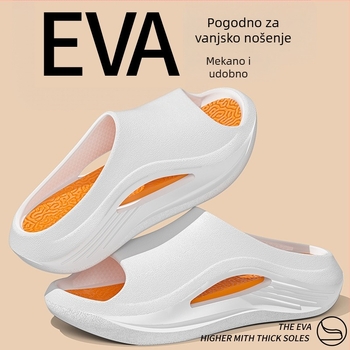 Muške papuče s bez mirisa, debelim potplatom, protuklizne, za unutarnju i vanjsku upotrebu, ljeto 2025, novi model.