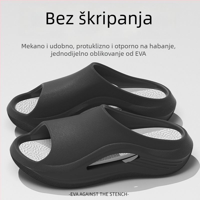 Muške papuče s bez mirisa, debelim potplatom, protuklizne, za unutarnju i vanjsku upotrebu, ljeto 2025, novi model.