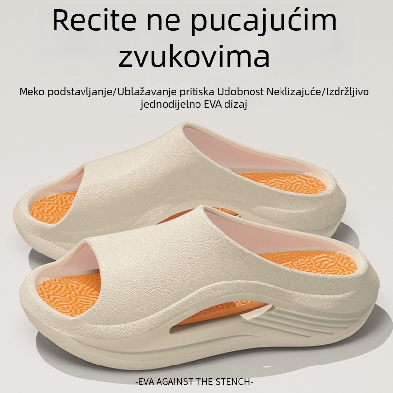 Muške papuče s bez mirisa, debelim potplatom, protuklizne, za unutarnju i vanjsku upotrebu, ljeto 2025, novi model.