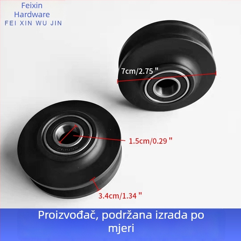 Kotač za vrata šupe – hardver za klizna vrata, otporan na habanje