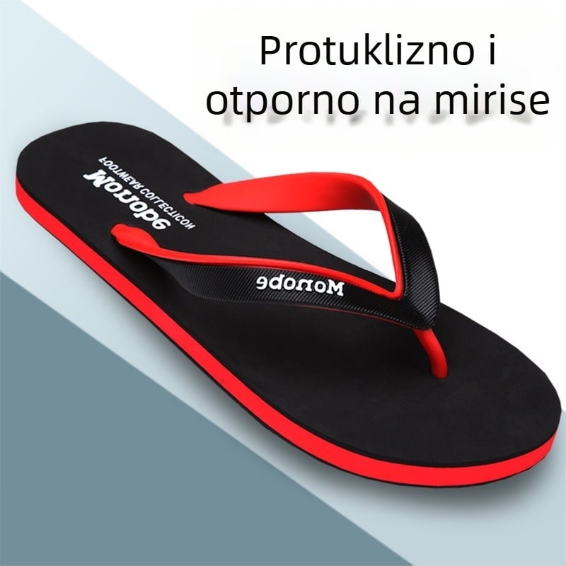 Muške ljetne japanke, protuklizna podloga, korejski stil, moderne plažne sandale, otporne na miris