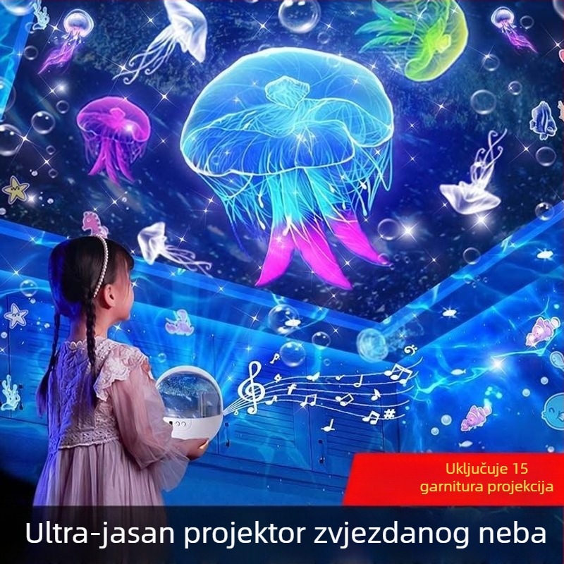Projektor zvjezdanog neba za spavaću sobu — sanjiv rođendanski poklon, noćno svjetlo na plafonu