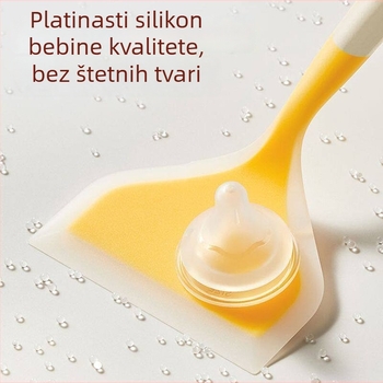 Silikonska spatula za kuhanje, otporna na visoke temperature, spatula za palačinke i tamagoyaki, neprijanjajuća, prehrambena kvaliteta