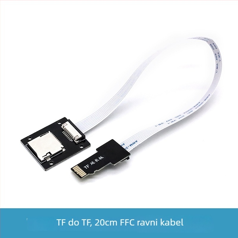 Kabel za proširenje TF memorijske kartice za Raspberry Pi (Pi 5/4/3 i Zero)