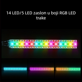Programabilna potpuno boja RGB LED traka s modulnim lancem, trobojna fleksibilna FPC, za Raspberry Pi i STM32