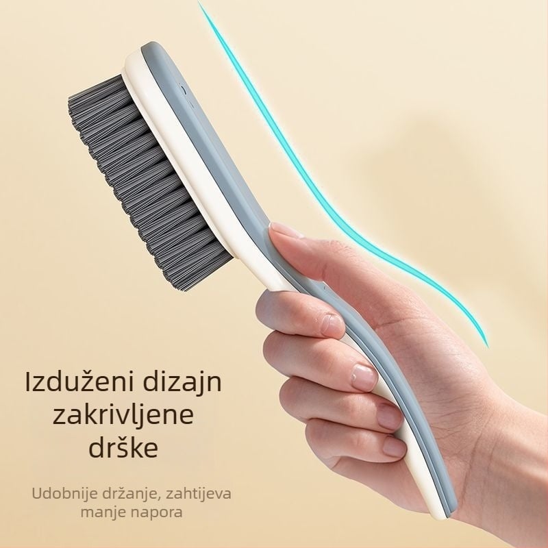 Set četkica za obuću s tvrdom dlačicom od plastike – čišćenje obuće bez ogrebotina