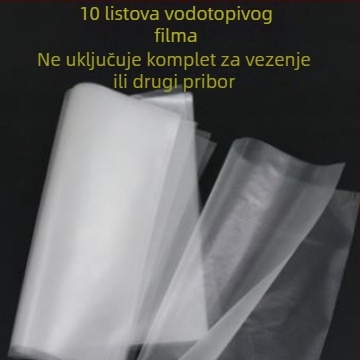 Set za šivanje majice s amuletom mira, ručni DIY komplet za odjeću, uzorak s cvjetnim motivima i vrpcom, Su šivanje, za početnike