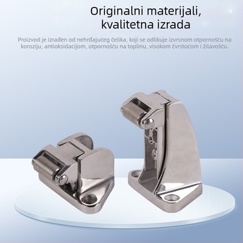 BX-1178 Dvostruka brava za vrata s ručkom od nehrđajućeg čelika, za metalna vrata