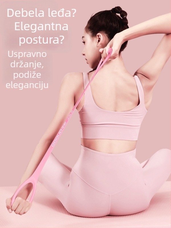 Joga traka od silikona – otvaranje leđa, oblik osam, za kućnu upotrebu