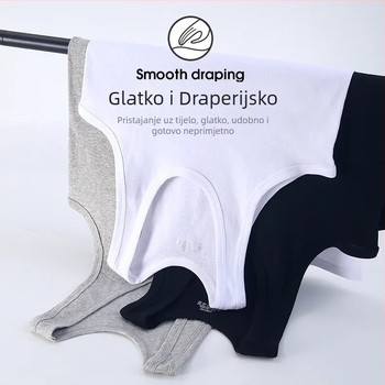 Muški tank top od 100% pamuka, jednobojni, prozračan, širok kroj, za sport