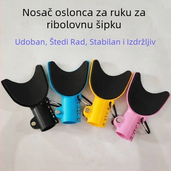 Stalak za štap za ribolov s podrškom za lakat i protukliznom podlogom