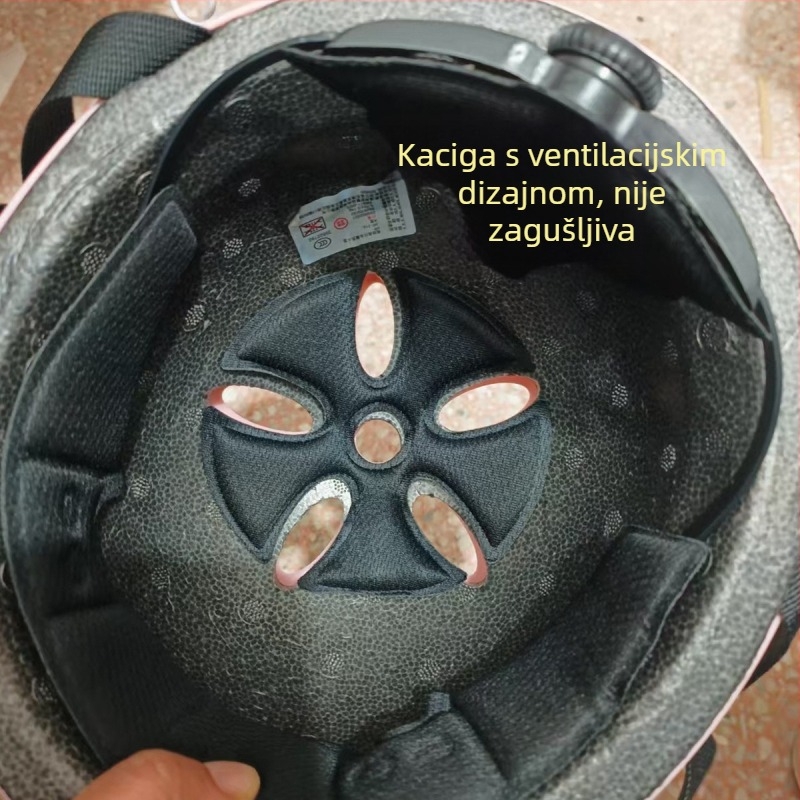 Kaciga za djecu 1–6 godina, 3C certifikat, prozračna sigurnosna kaciga za biciklizam, slatkog crtani dizajna