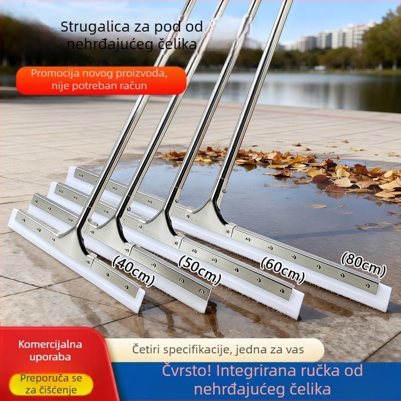 Veliki silikonni scraper za podove i alat za čišćenje