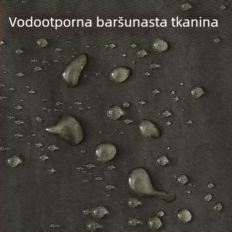 Muška pregača do pola dužine, za kuhare, vodootporna, za kuhinju i catering, radna uniforma, s tiskom logotipa