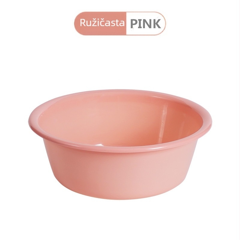 Set plastičnih umivaonica za kućnu upotrebu i internat uz otisak logotipa