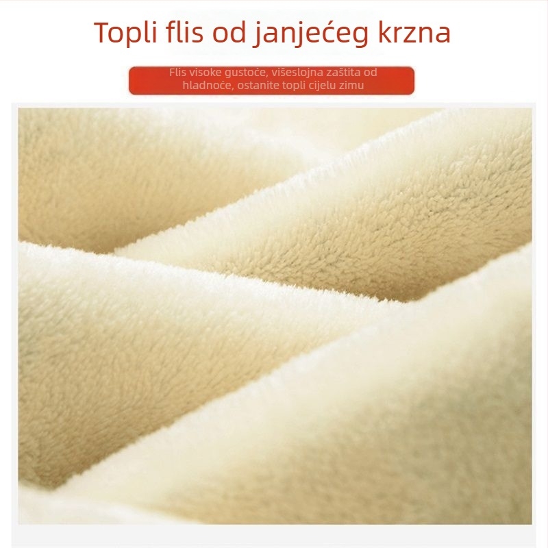 Ženske traperice u svijetloplavoj boji, za jesen i zimu, s fleksi podstavom, debele, visok struk, opušteno široke nogavice, ravnog kroja, do poda