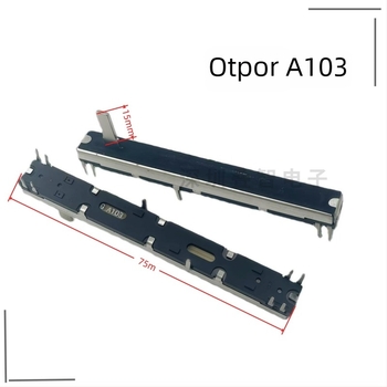 75 mm stereo dvokanalan potenciometar fadera za Yamaha mikser A10KB10KB