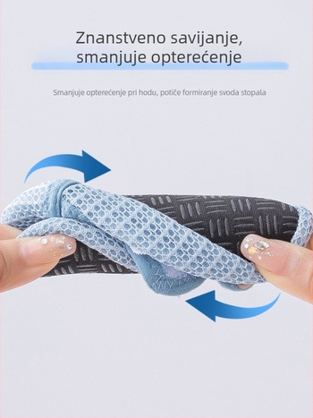 Dječje podne čarape za ljeto, tanke mrežaste, prozračne, protuklizne, za hodanje