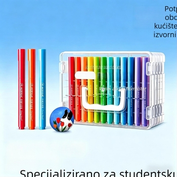 Šareni akrilni marker s mekanim vrhom za djecu, perivi, neproziran i slojeviti, akvarel-markeri za crtanje