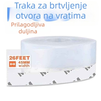 TPE traka za brtvljenje vrata i prozora – brtva za donji dio vrata i praznine između stakla